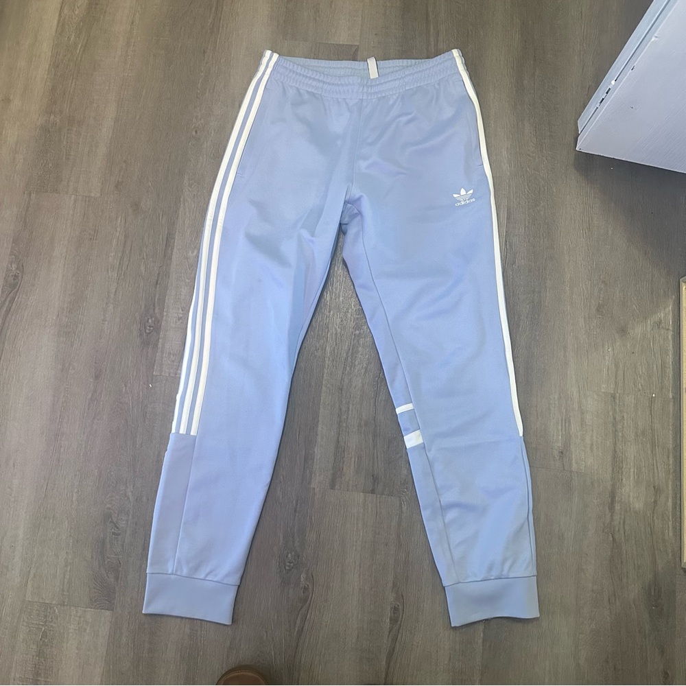Adidas lavender Track Pants